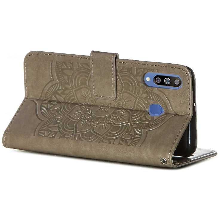For Galaxy M30 Dream Catcher Printing Horizontal Flip Leather Case with Holder & Card Slots & Wallet & Lanyard