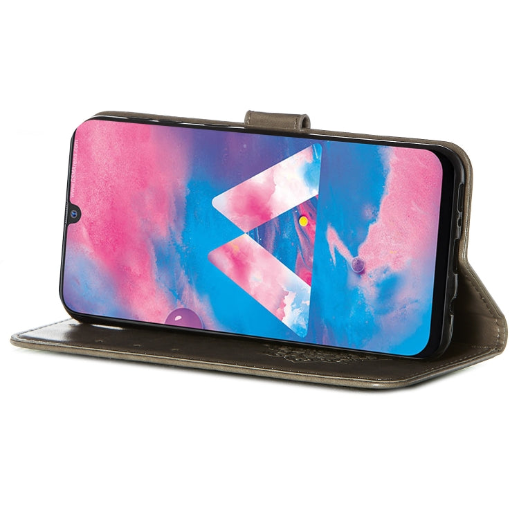 For Galaxy M30 Dream Catcher Printing Horizontal Flip Leather Case with Holder & Card Slots & Wallet & Lanyard