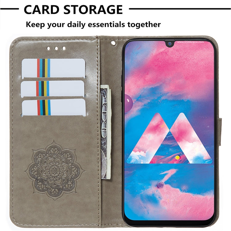 For Galaxy M30 Dream Catcher Printing Horizontal Flip Leather Case with Holder & Card Slots & Wallet & Lanyard