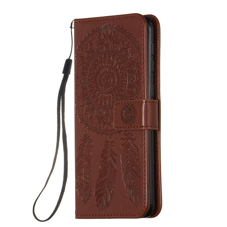 For Galaxy M30 Dream Catcher Printing Horizontal Flip Leather Case with Holder & Card Slots & Wallet & Lanyard
