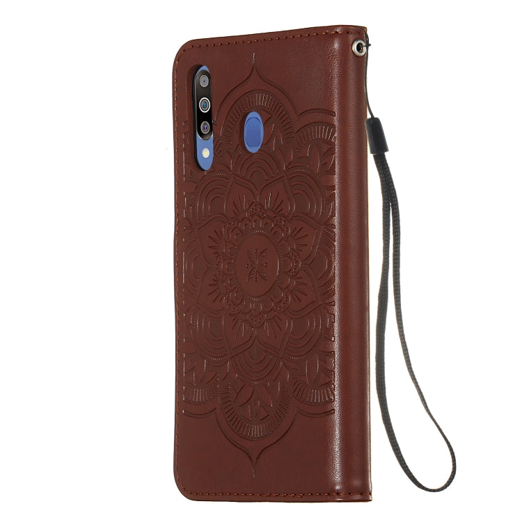 For Galaxy M30 Dream Catcher Printing Horizontal Flip Leather Case with Holder & Card Slots & Wallet & Lanyard