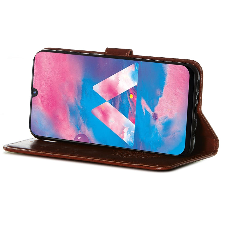 For Galaxy M30 Dream Catcher Printing Horizontal Flip Leather Case with Holder & Card Slots & Wallet & Lanyard