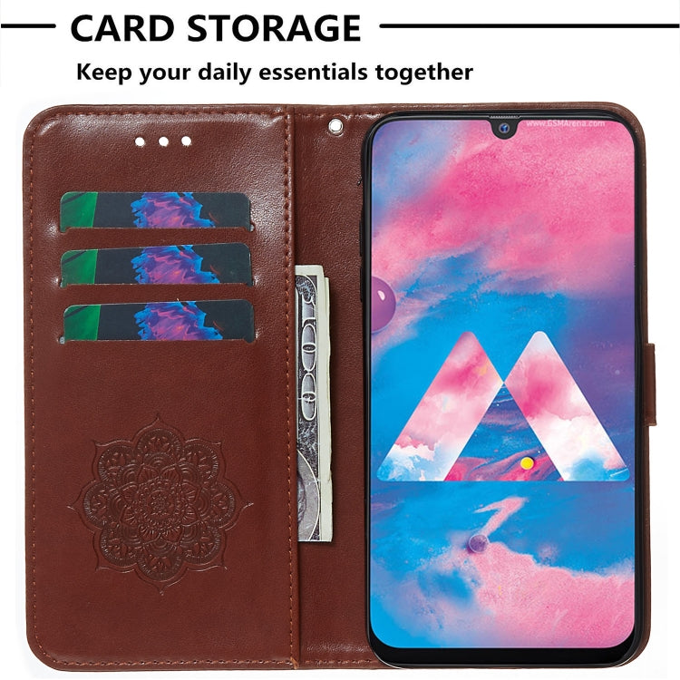 For Galaxy M30 Dream Catcher Printing Horizontal Flip Leather Case with Holder & Card Slots & Wallet & Lanyard