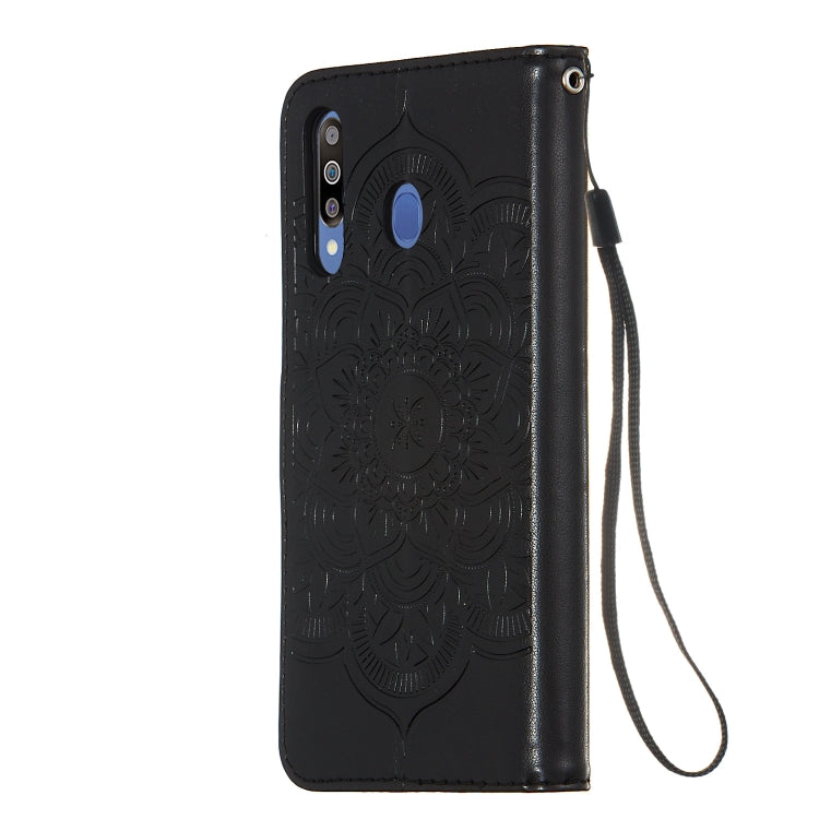 For Galaxy M30 Dream Catcher Printing Horizontal Flip Leather Case with Holder & Card Slots & Wallet & Lanyard