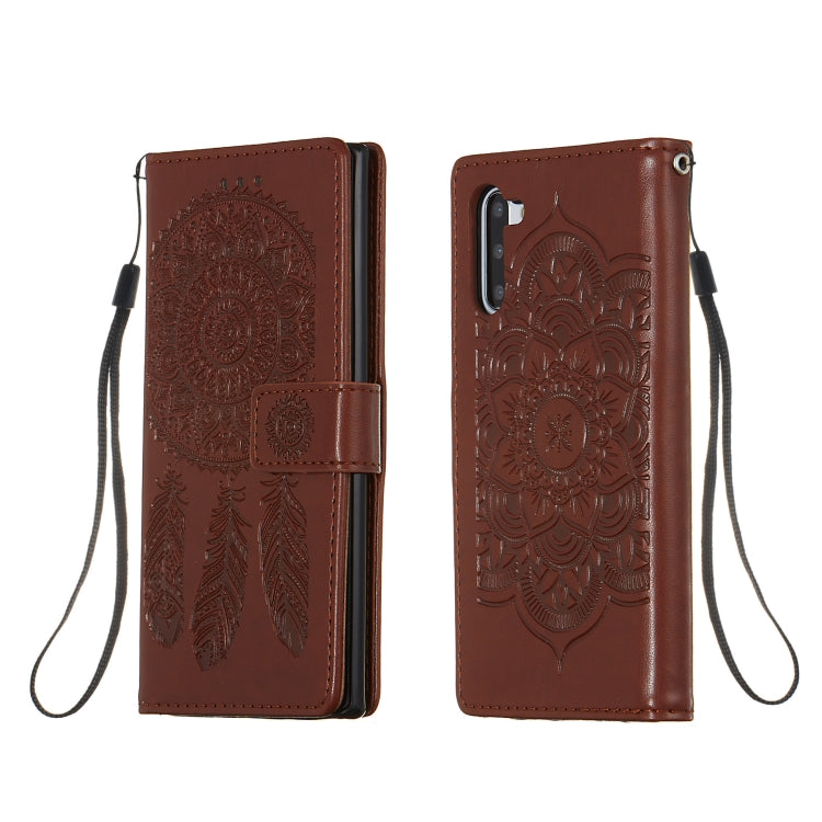 For Galaxy Note 10 Dream Catcher Printing Horizontal Flip Leather Case with Holder & Card Slots & Wallet & Lanyard