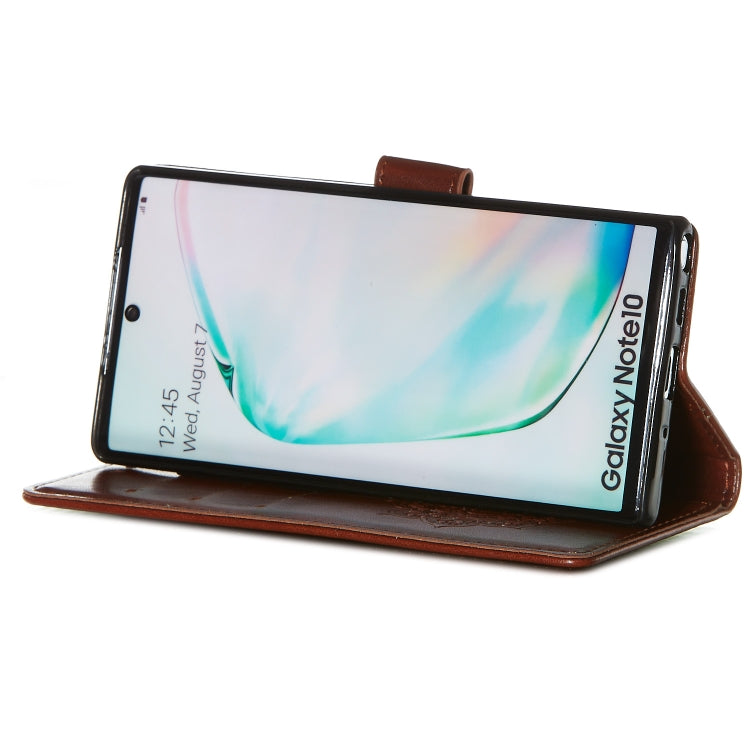 For Galaxy Note 10 Dream Catcher Printing Horizontal Flip Leather Case with Holder & Card Slots & Wallet & Lanyard