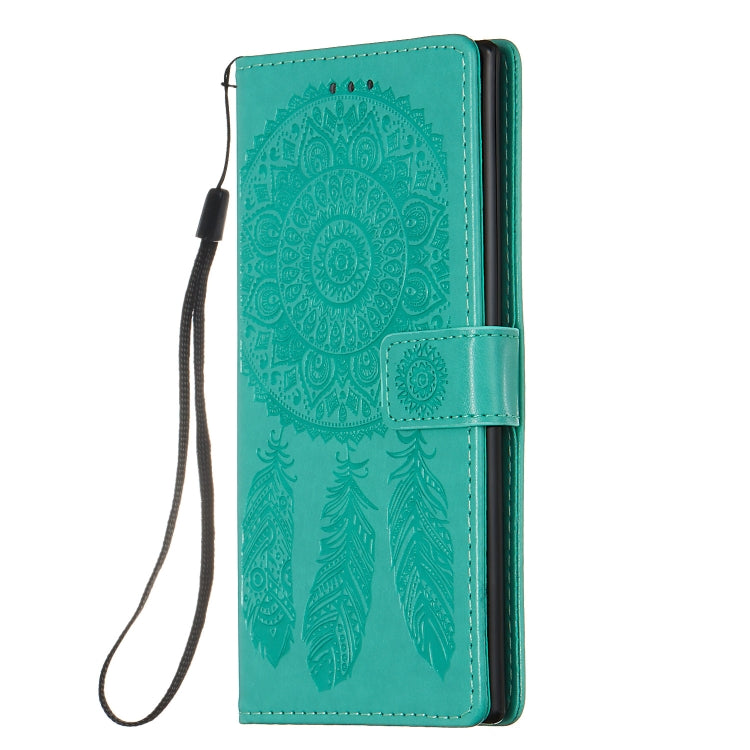 For Galaxy Note 10 Plus Dream Catcher Printing Horizontal Flip Leather Case with Holder & Card Slots & Wallet & Lanyard