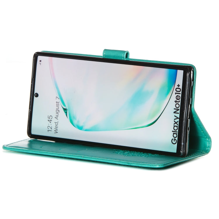For Galaxy Note 10 Plus Dream Catcher Printing Horizontal Flip Leather Case with Holder & Card Slots & Wallet & Lanyard