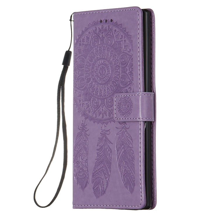 For Galaxy Note 10 Plus Dream Catcher Printing Horizontal Flip Leather Case with Holder & Card Slots & Wallet & Lanyard