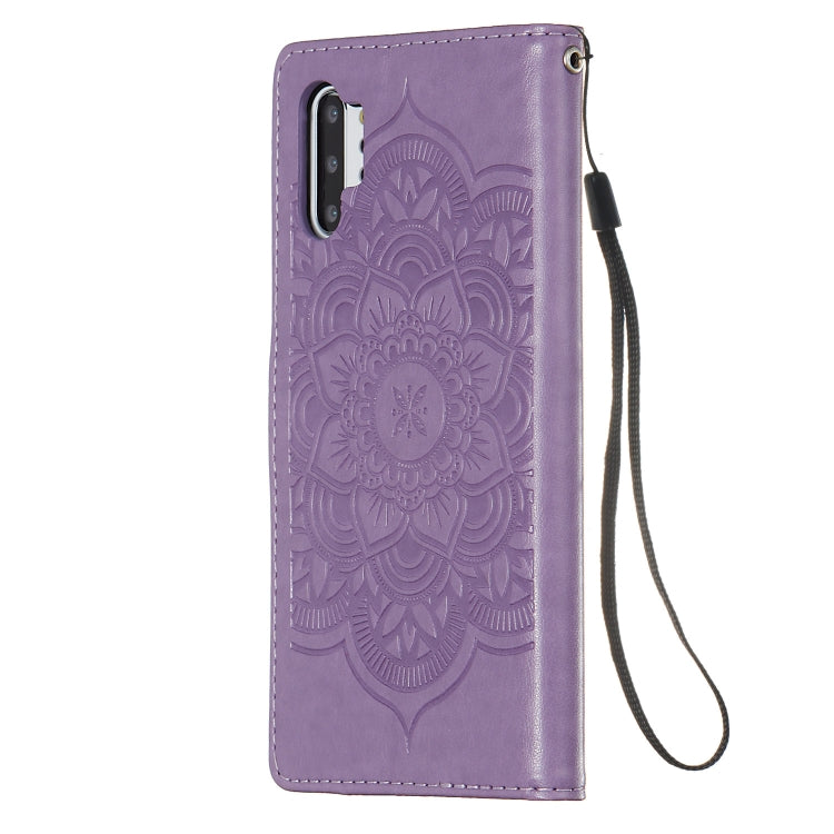 For Galaxy Note 10 Plus Dream Catcher Printing Horizontal Flip Leather Case with Holder & Card Slots & Wallet & Lanyard