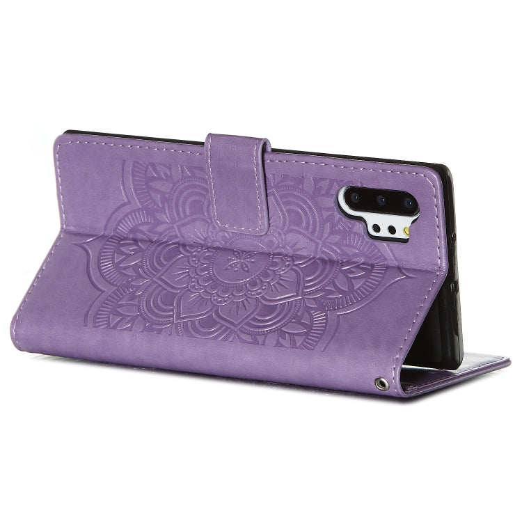 For Galaxy Note 10 Plus Dream Catcher Printing Horizontal Flip Leather Case with Holder & Card Slots & Wallet & Lanyard