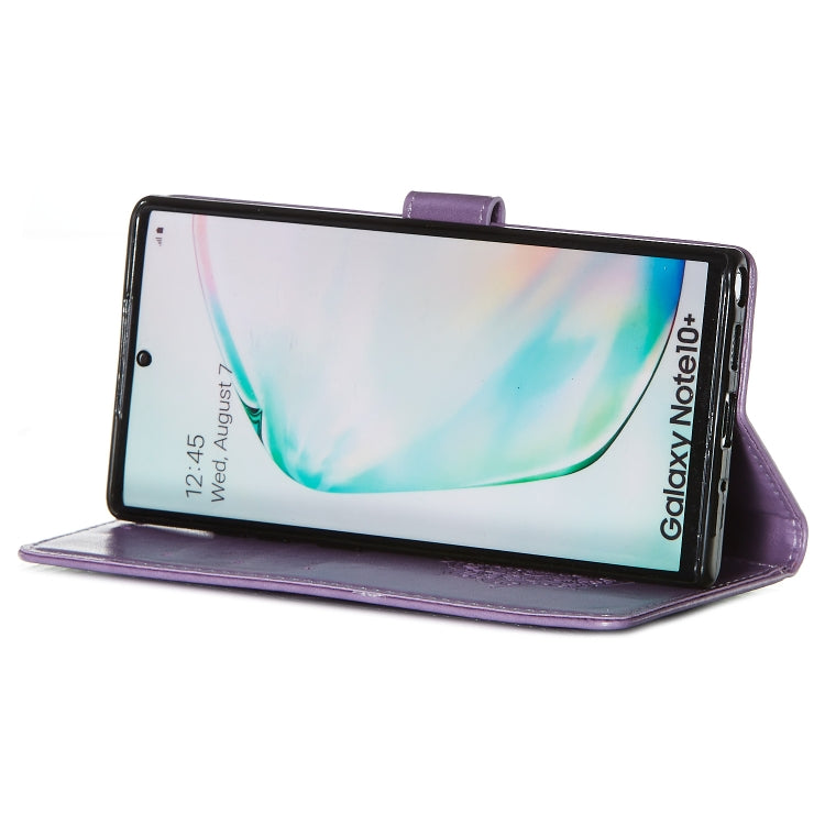For Galaxy Note 10 Plus Dream Catcher Printing Horizontal Flip Leather Case with Holder & Card Slots & Wallet & Lanyard