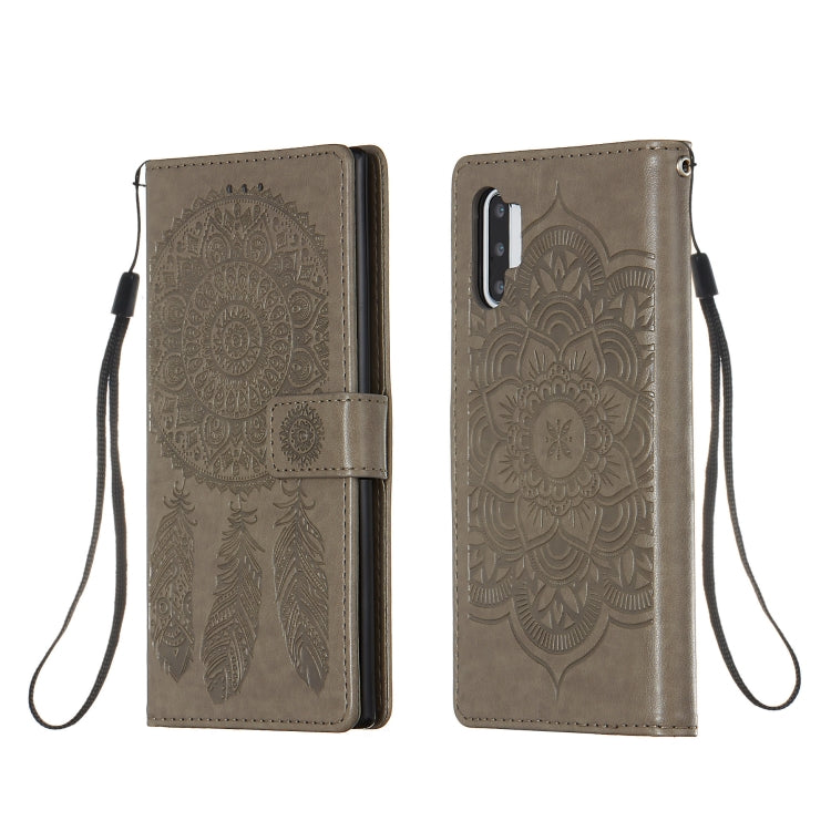 For Galaxy Note 10 Plus Dream Catcher Printing Horizontal Flip Leather Case with Holder & Card Slots & Wallet & Lanyard