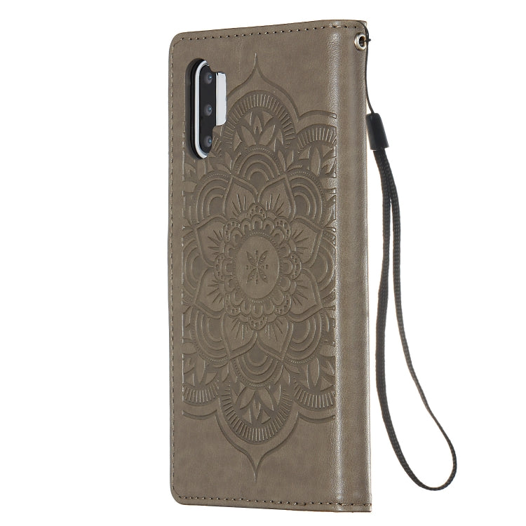 For Galaxy Note 10 Plus Dream Catcher Printing Horizontal Flip Leather Case with Holder & Card Slots & Wallet & Lanyard