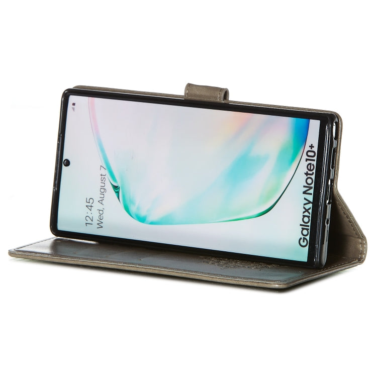 For Galaxy Note 10 Plus Dream Catcher Printing Horizontal Flip Leather Case with Holder & Card Slots & Wallet & Lanyard