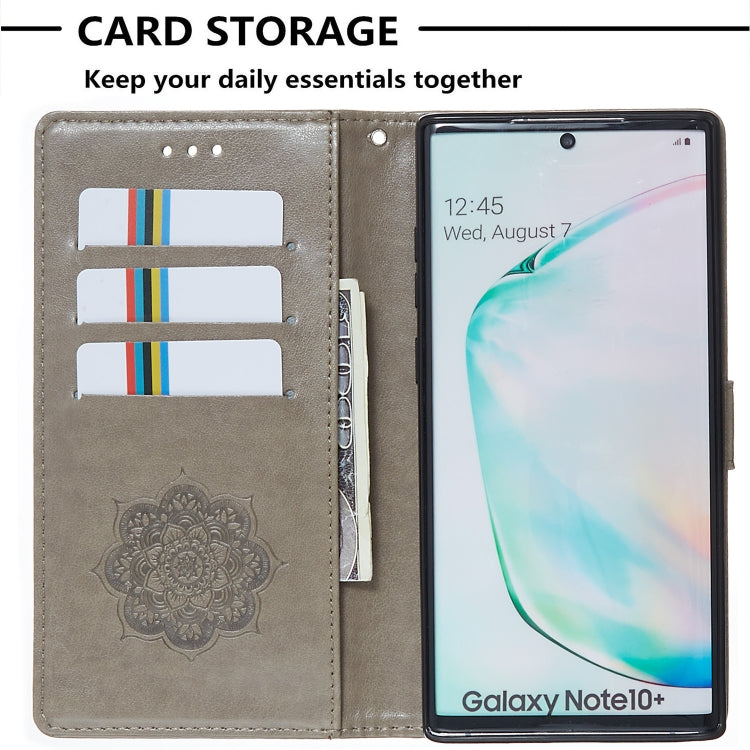 For Galaxy Note 10 Plus Dream Catcher Printing Horizontal Flip Leather Case with Holder & Card Slots & Wallet & Lanyard