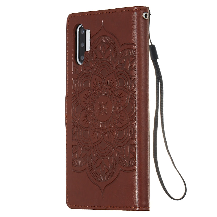 For Galaxy Note 10 Plus Dream Catcher Printing Horizontal Flip Leather Case with Holder & Card Slots & Wallet & Lanyard