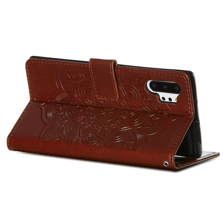 For Galaxy Note 10 Plus Dream Catcher Printing Horizontal Flip Leather Case with Holder & Card Slots & Wallet & Lanyard