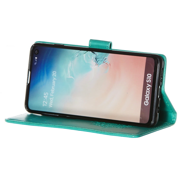 For Galaxy S10 Dream Catcher Printing Horizontal Flip Leather Case with Holder & Card Slots & Wallet & Lanyard
