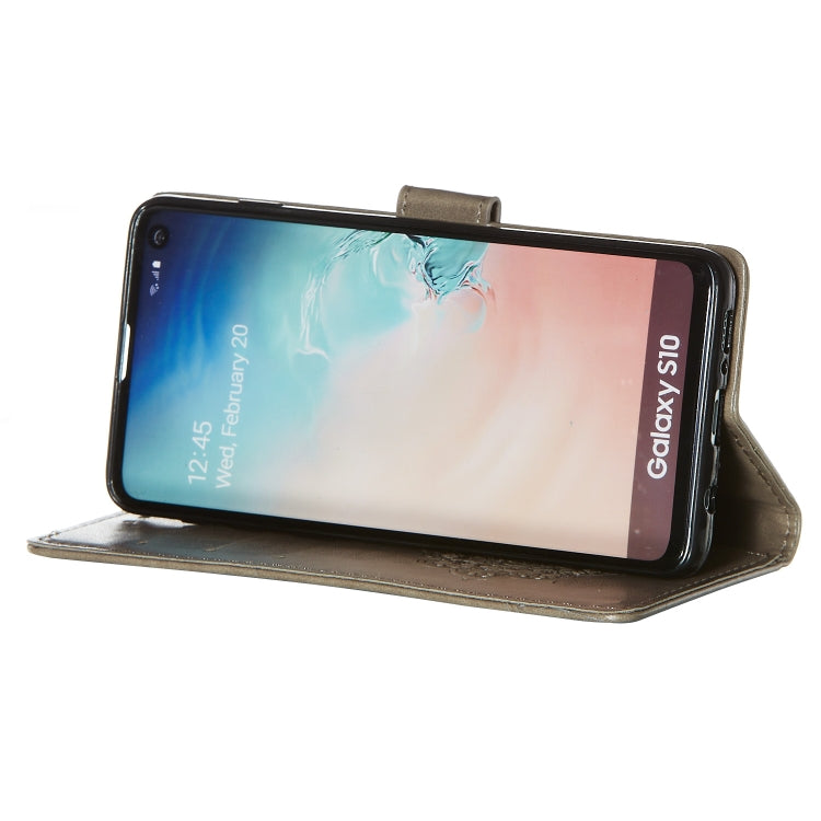 For Galaxy S10 Dream Catcher Printing Horizontal Flip Leather Case with Holder & Card Slots & Wallet & Lanyard