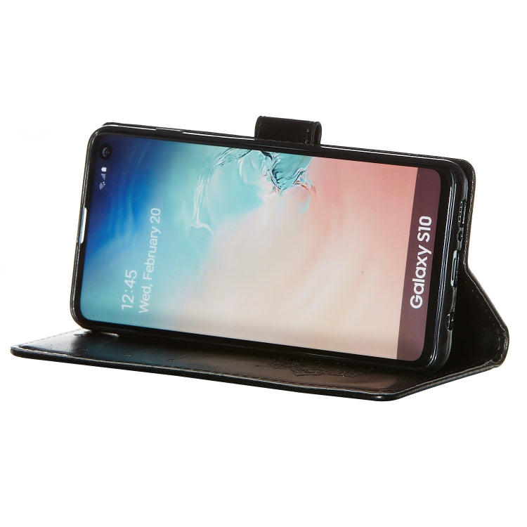 For Galaxy S10 Dream Catcher Printing Horizontal Flip Leather Case with Holder & Card Slots & Wallet & Lanyard