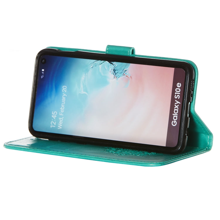 For Galaxy S10e Dream Catcher Printing Horizontal Flip Leather Case with Holder & Card Slots & Wallet & Lanyard