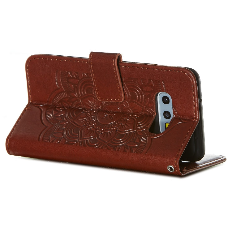 For Galaxy S10e Dream Catcher Printing Horizontal Flip Leather Case with Holder & Card Slots & Wallet & Lanyard