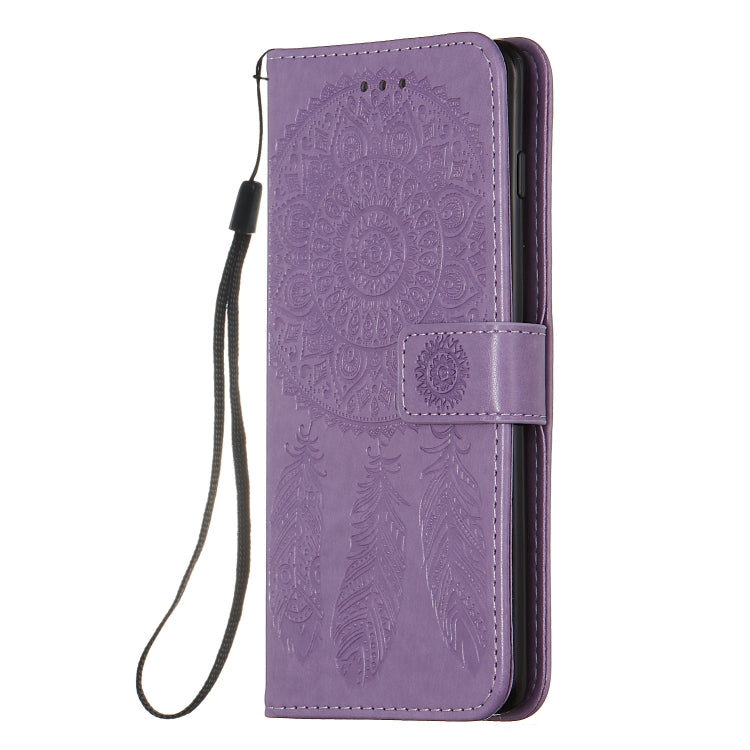 For Galaxy S10 Plus Dream Catcher Printing Horizontal Flip Leather Case with Holder & Card Slots & Wallet & Lanyard