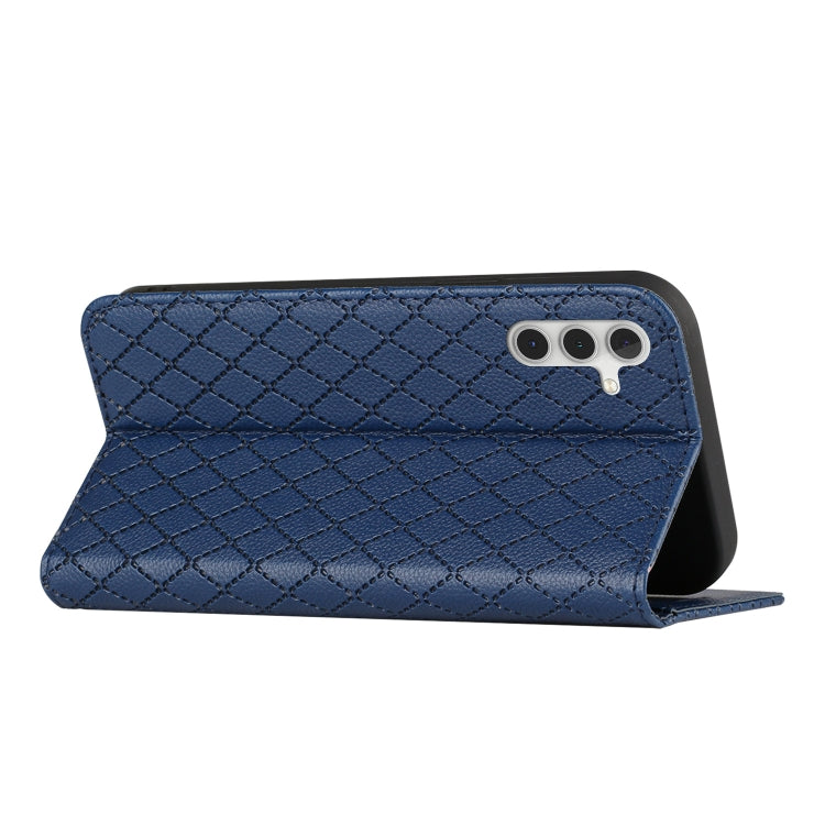 For Samsung Galaxy A13 5G / M13 / F13 S11 RFID Diamond Lattice Flip Leather Phone Case