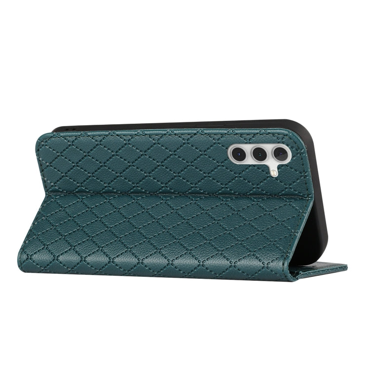 For Samsung Galaxy A13 5G / M13 / F13 S11 RFID Diamond Lattice Flip Leather Phone Case
