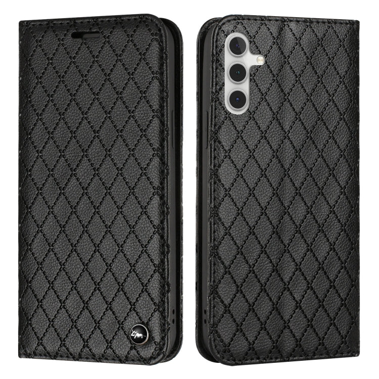 For Samsung Galaxy A13 5G / M13 / F13 S11 RFID Diamond Lattice Flip Leather Phone Case