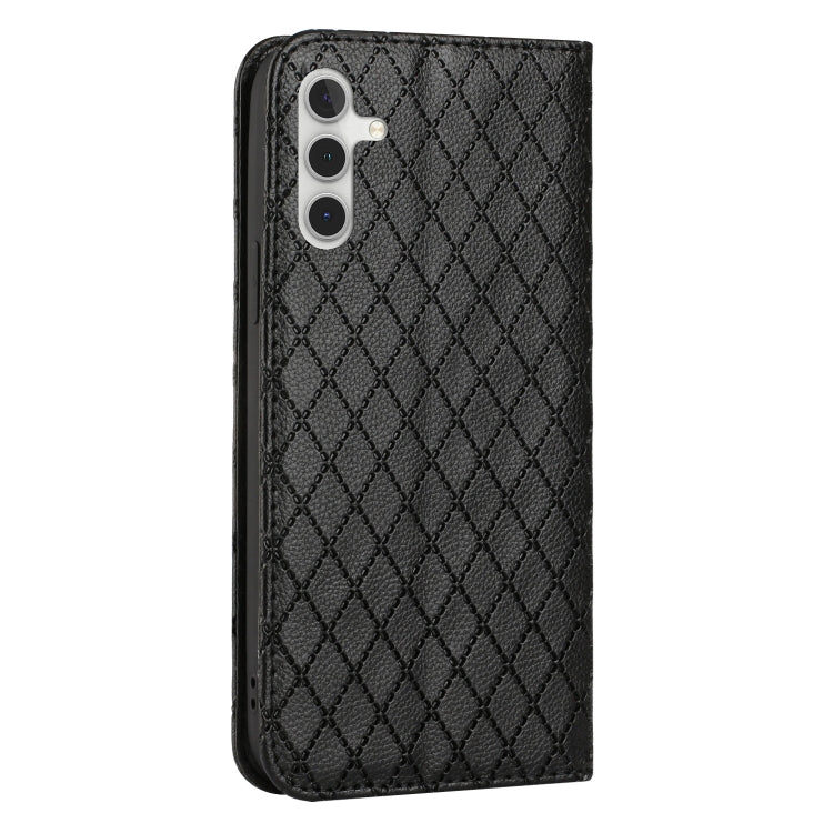For Samsung Galaxy A13 5G / M13 / F13 S11 RFID Diamond Lattice Flip Leather Phone Case