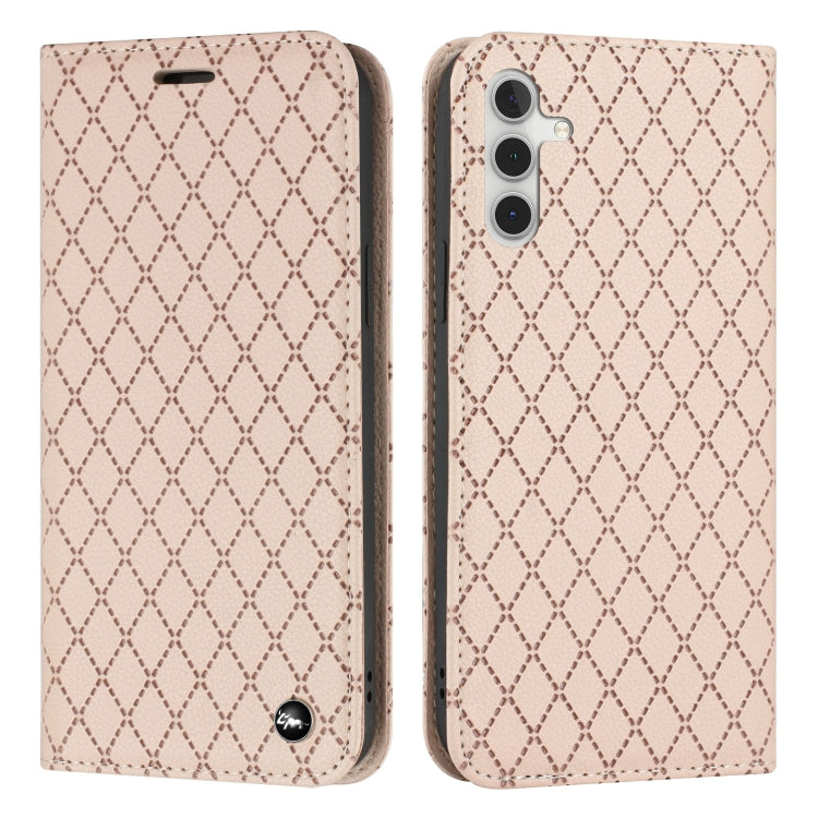 For Samsung Galaxy A13 5G / M13 / F13 S11 RFID Diamond Lattice Flip Leather Phone Case