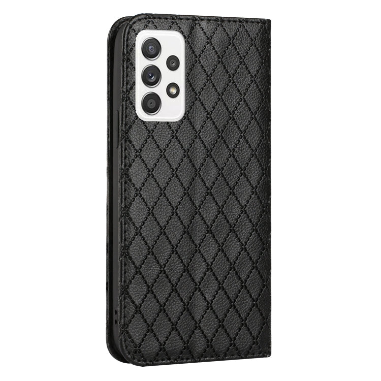 For Samsung Galaxy A23 S11 RFID Diamond Lattice Flip Leather Phone Case