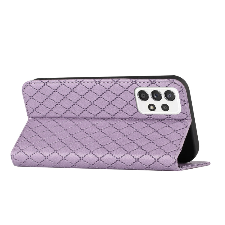 For Samsung Galaxy A23 S11 RFID Diamond Lattice Flip Leather Phone Case