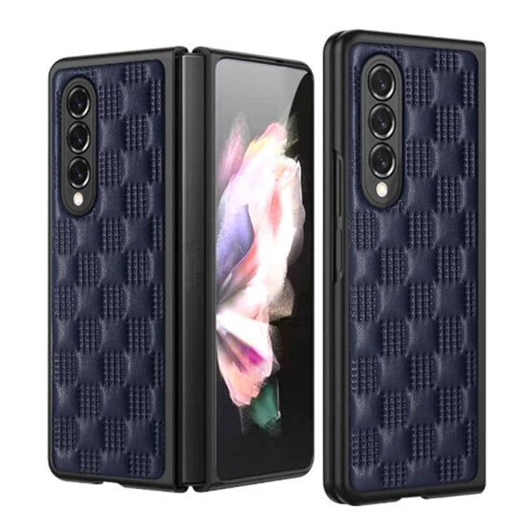 For Samsung Galaxy Z Fold4 Soft Micorofiber PU Folding Phone Case