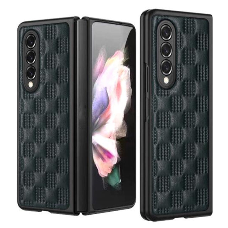 For Samsung Galaxy Z Fold4 Soft Micorofiber PU Folding Phone Case