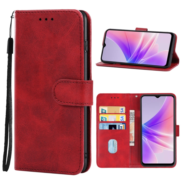 For OPPO A97 Leather Phone Case