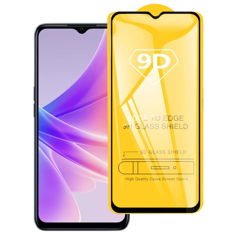 9D Full Glue Full Screen Tempered Glass Film For OPPO A97