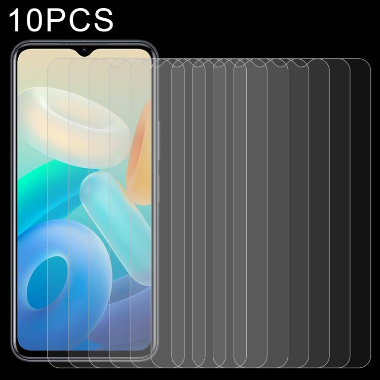 10PCS 0.26mm 9H 2.5D Tempered Glass Film For vivo Y77 / vivo Y77e / Y77e t1