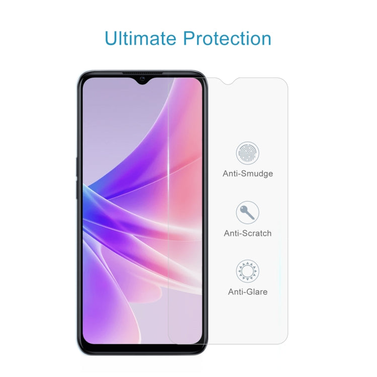 10 PCS 0.26mm 9H 2.5D Tempered Glass Film For OPPO A97