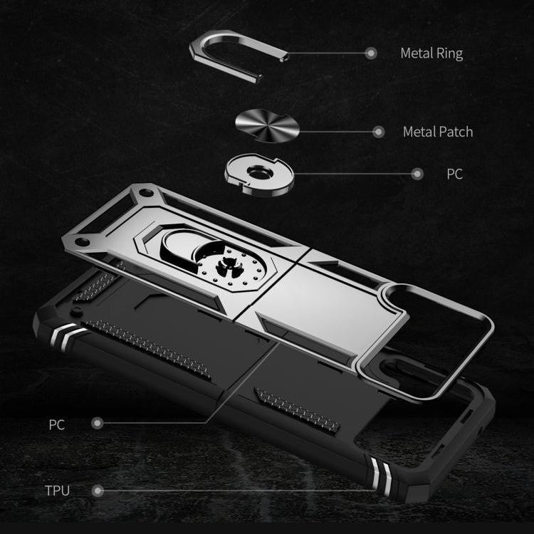 For Samsung Galaxy Z Flip4 Shockproof TPU + PC Phone Case with Holder