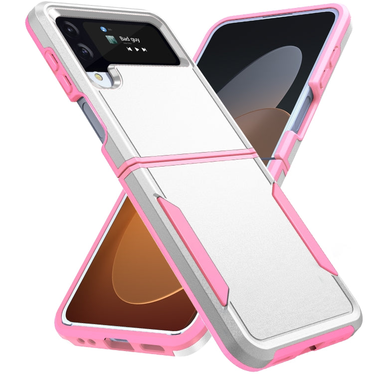 For Samsung Galaxy Z Flip4 Pioneer Armor Heavy Duty PC + TPU Phone Case