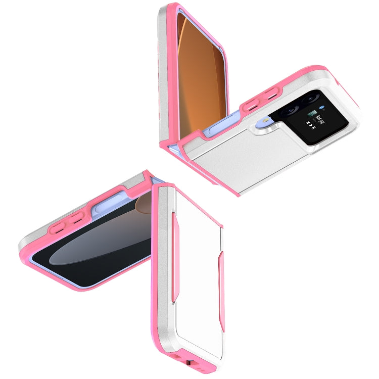 For Samsung Galaxy Z Flip4 Pioneer Armor Heavy Duty PC + TPU Phone Case