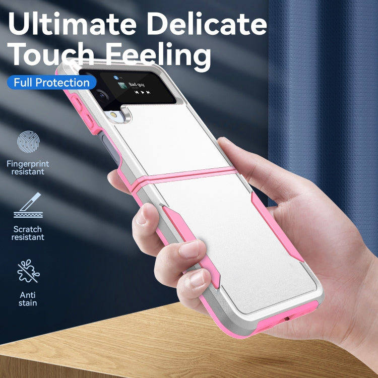For Samsung Galaxy Z Flip4 Pioneer Armor Heavy Duty PC + TPU Phone Case