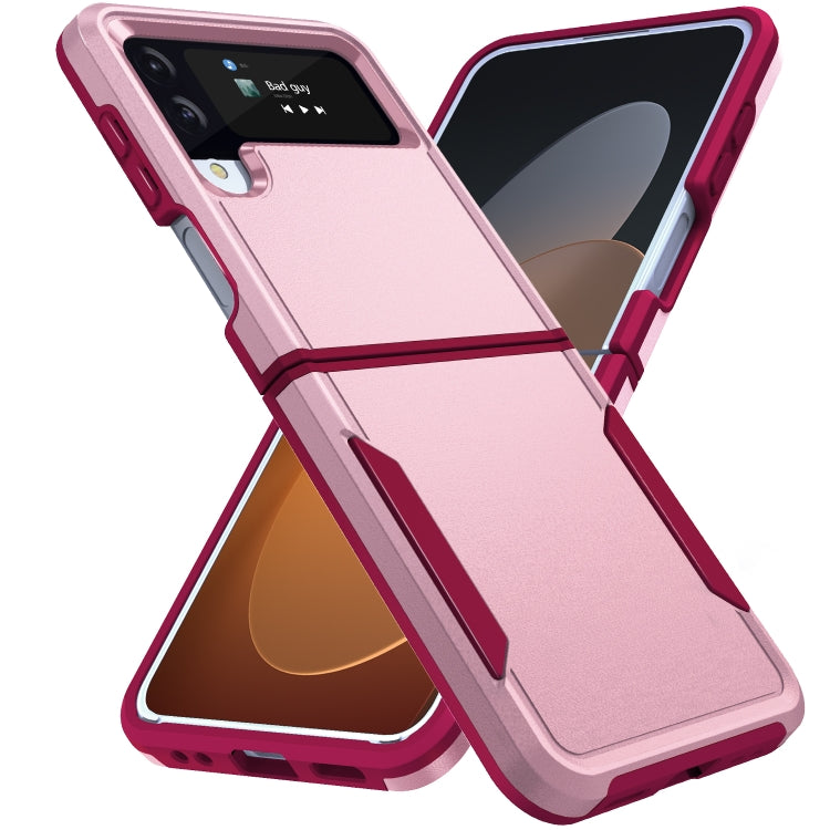 For Samsung Galaxy Z Flip4 Pioneer Armor Heavy Duty PC + TPU Phone Case