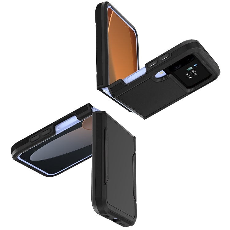 For Samsung Galaxy Z Flip4 Pioneer Armor Heavy Duty PC + TPU Phone Case