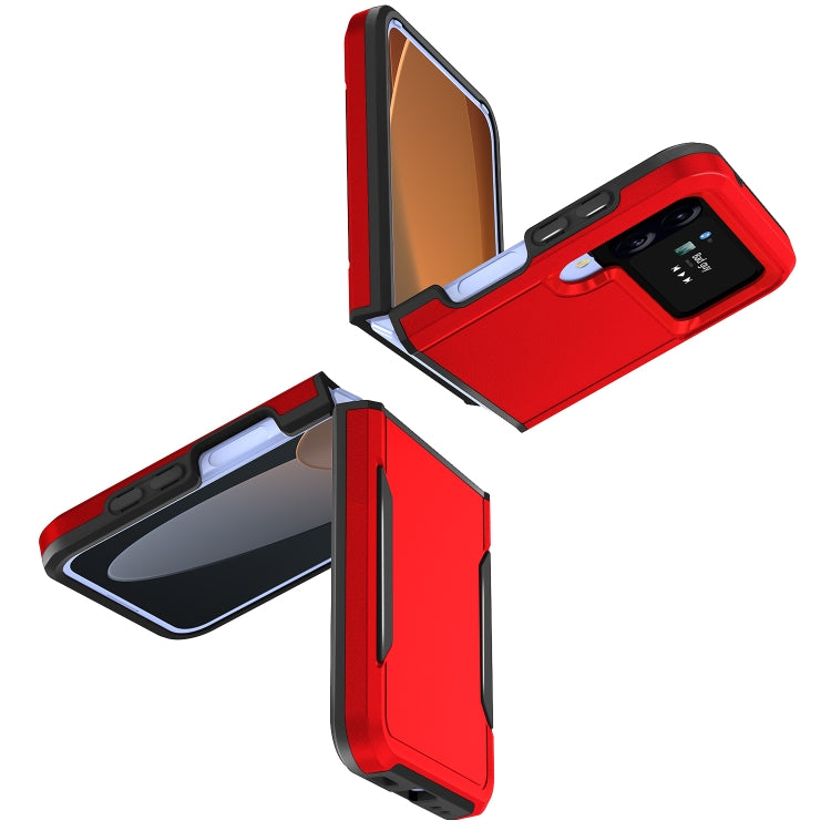 For Samsung Galaxy Z Flip4 Pioneer Armor Heavy Duty PC + TPU Phone Case