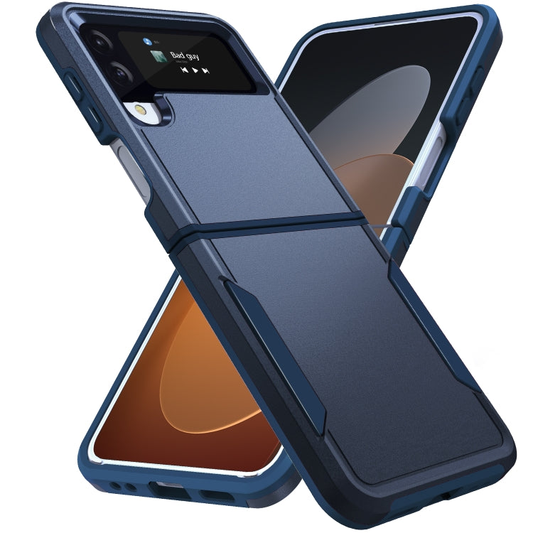 For Samsung Galaxy Z Flip4 Pioneer Armor Heavy Duty PC + TPU Phone Case