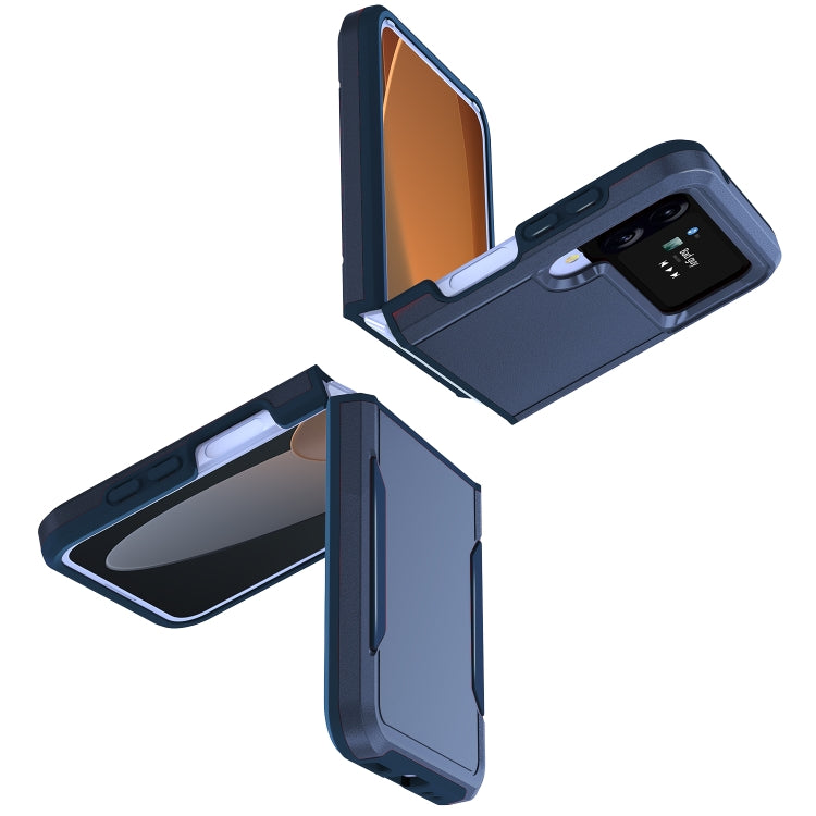 For Samsung Galaxy Z Flip4 Pioneer Armor Heavy Duty PC + TPU Phone Case